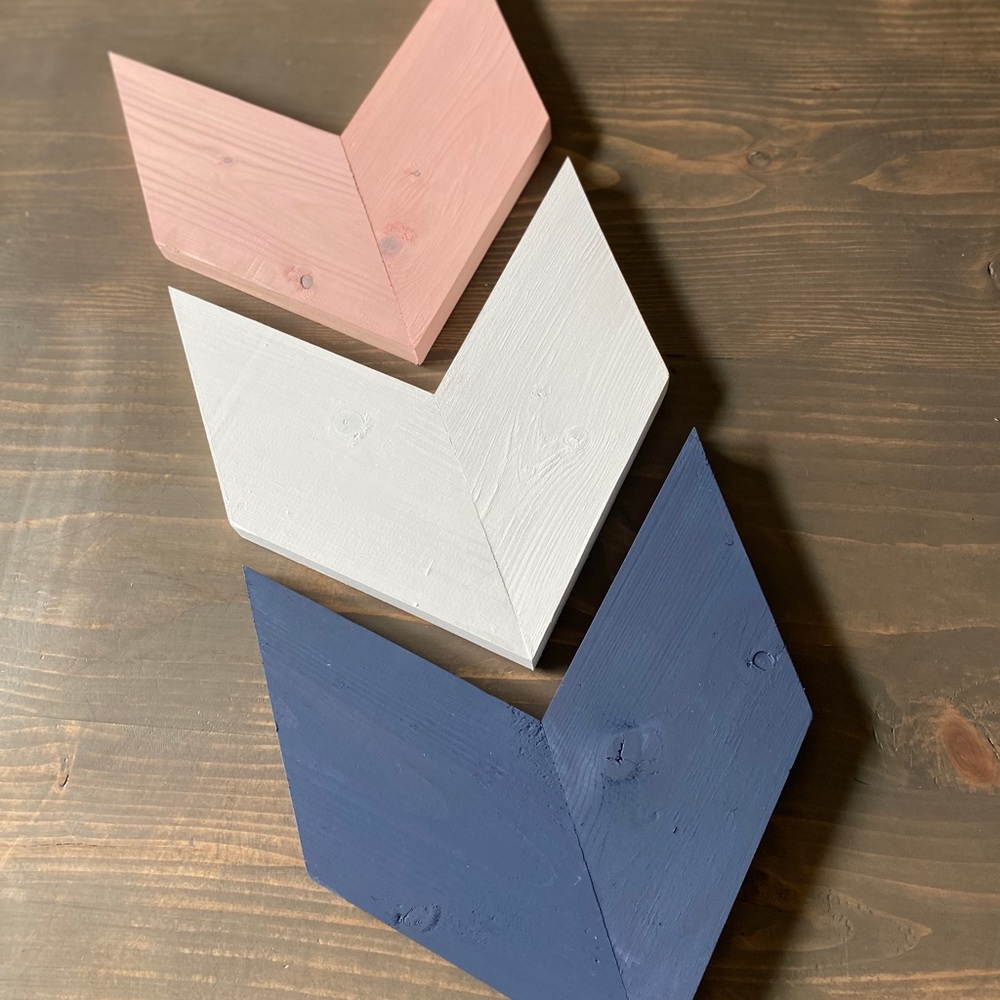 Custom Chevron Arrow Wall Decor Medium